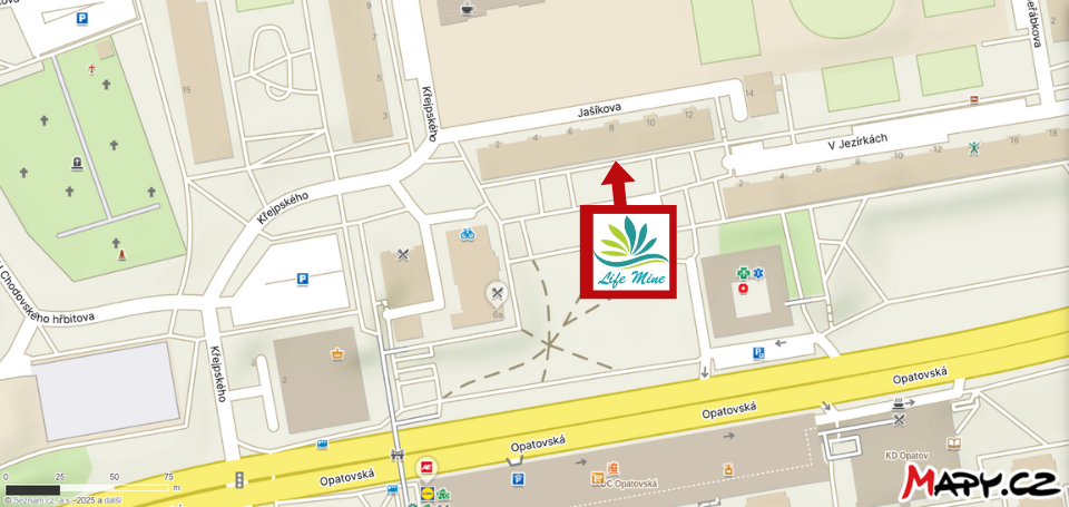 Sklad a vzorková prodejna Life Mine